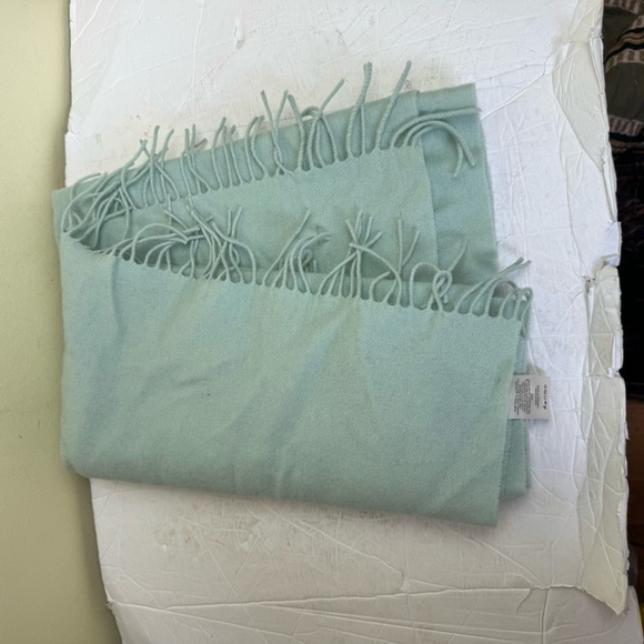 Aritzia Wilfred Free 100% Wool Classic Scarf Blanket Fringes Wrap Shawl Cozy Big - Picture 7 of 13